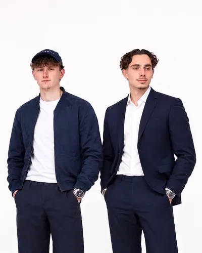 Mathis et Antoine, fondateurs de Yacht Club Academy